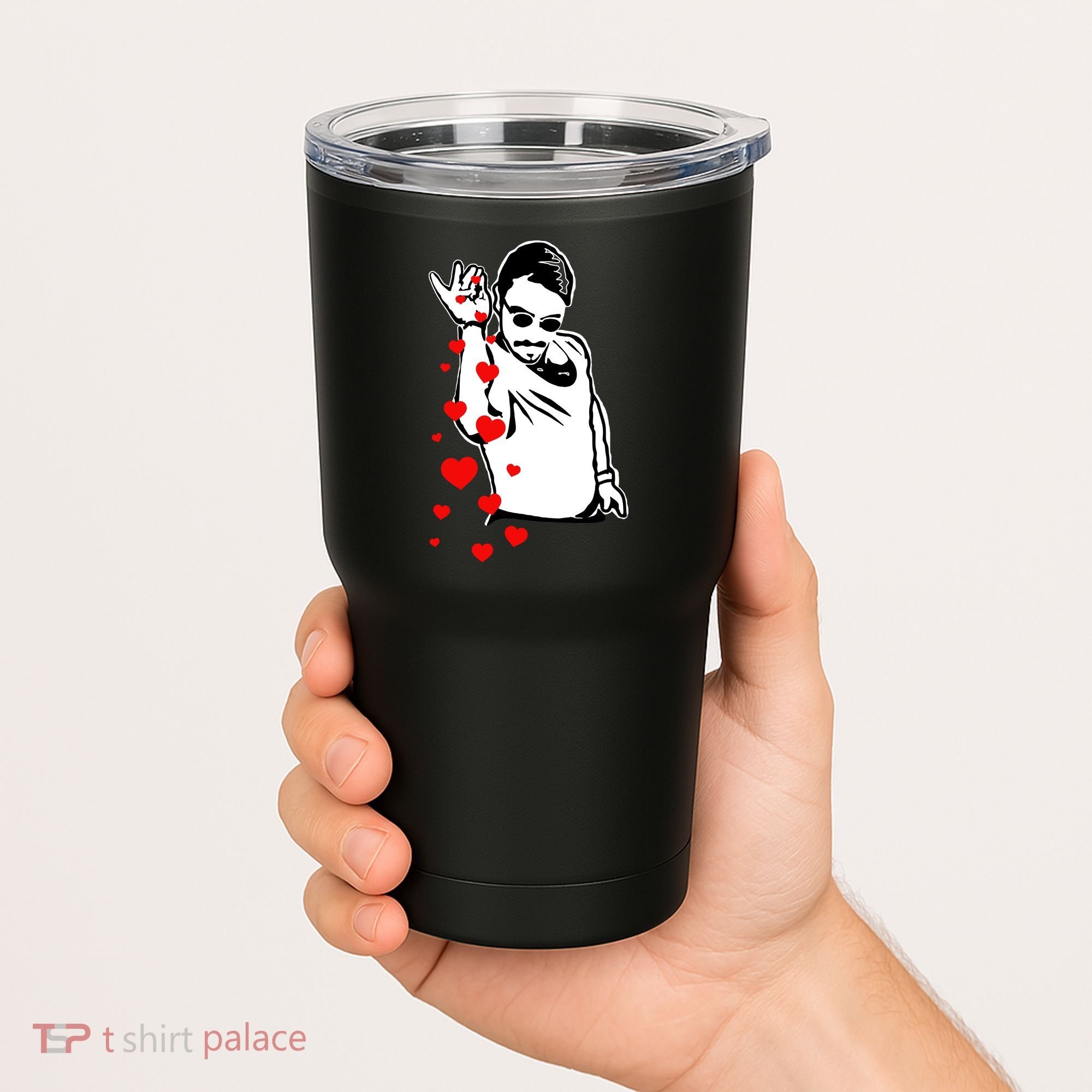 Salt Bae Valentines Day Tumbler