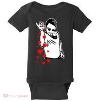Salt Bae Valentines Day Baby Bodysuit thumb 0