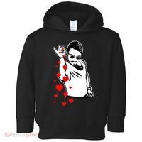 Salt Bae Valentines Day Toddler Hoodie thumb 0