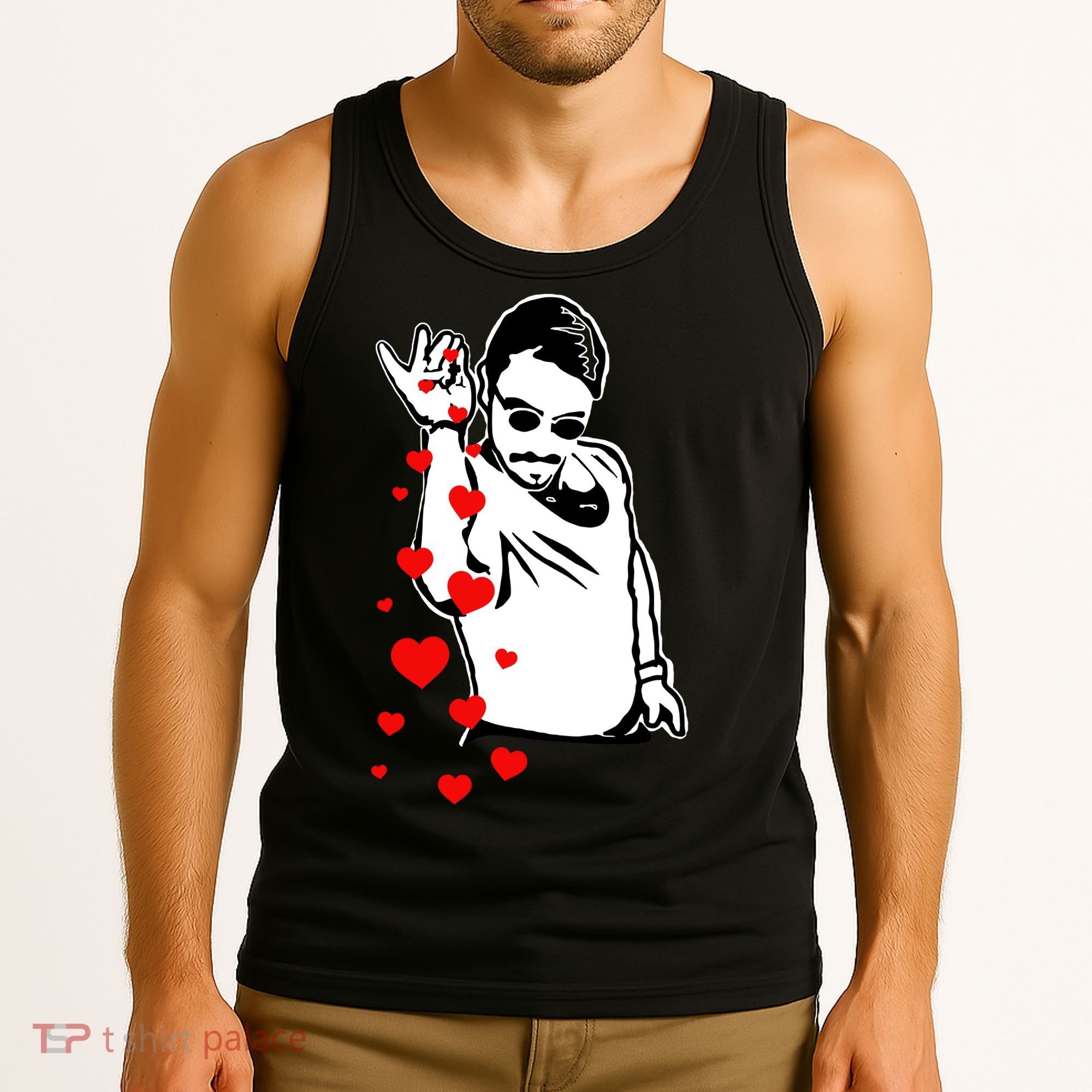 Salt Bae Valentines Day Tank Top