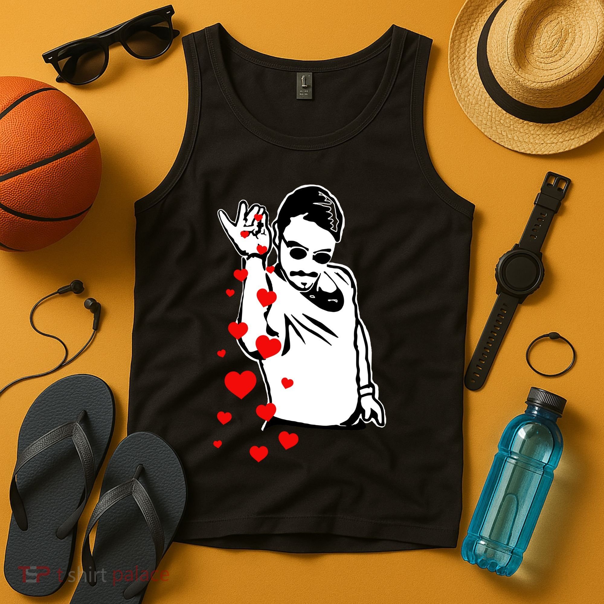 Salt Bae Valentines Day Tank Top