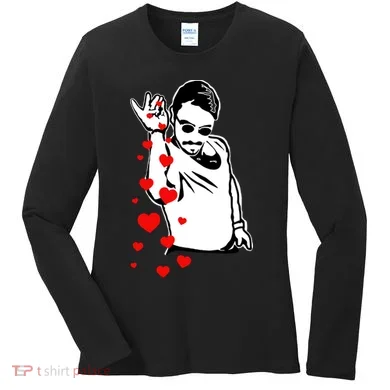 Salt Bae Valentines Day Women's Long Sleeve Shirt