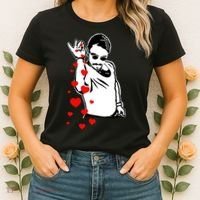 Salt Bae Valentines Day Women's T-Shirt thumb 2