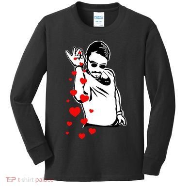 Salt Bae Valentines Day Kids Long Sleeve Shirt