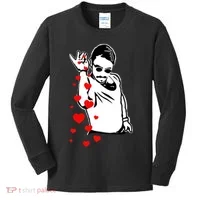 Salt Bae Valentines Day Kids Long Sleeve Shirt thumb 0