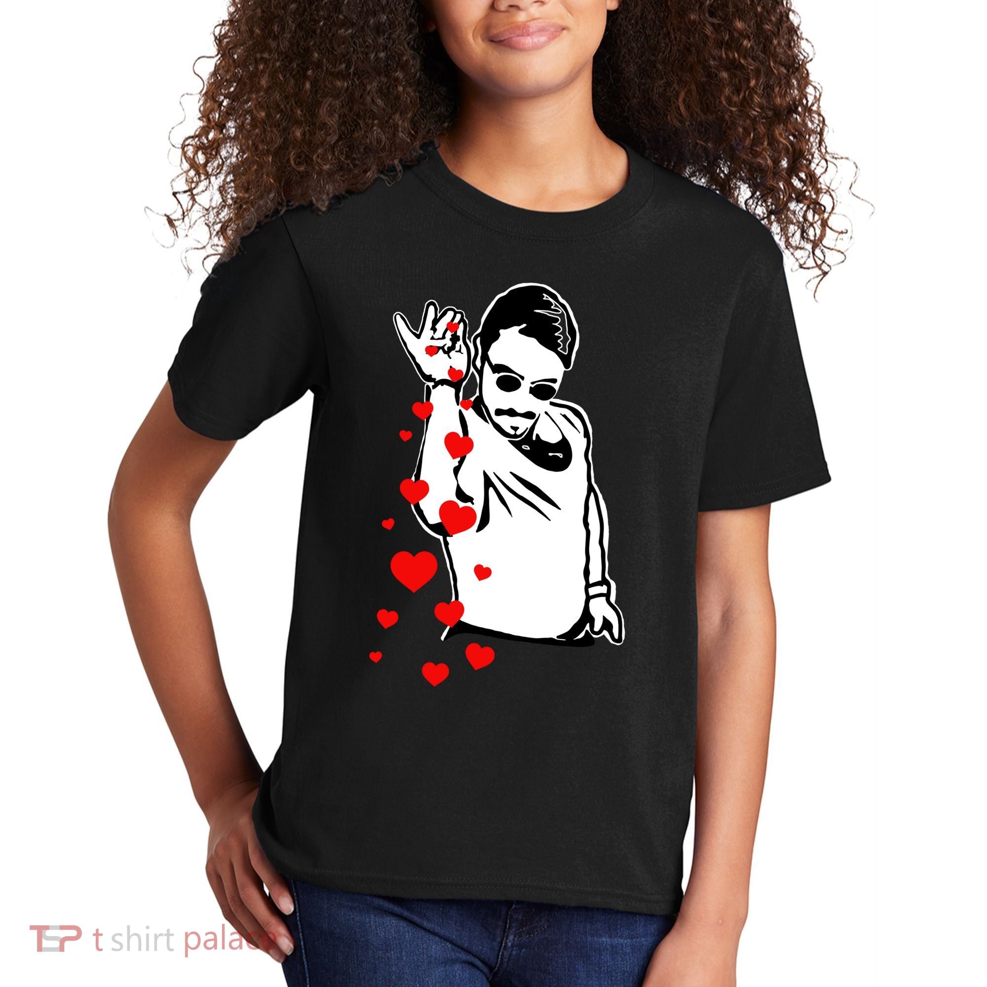 Salt Bae Valentines Day Kids T-Shirt