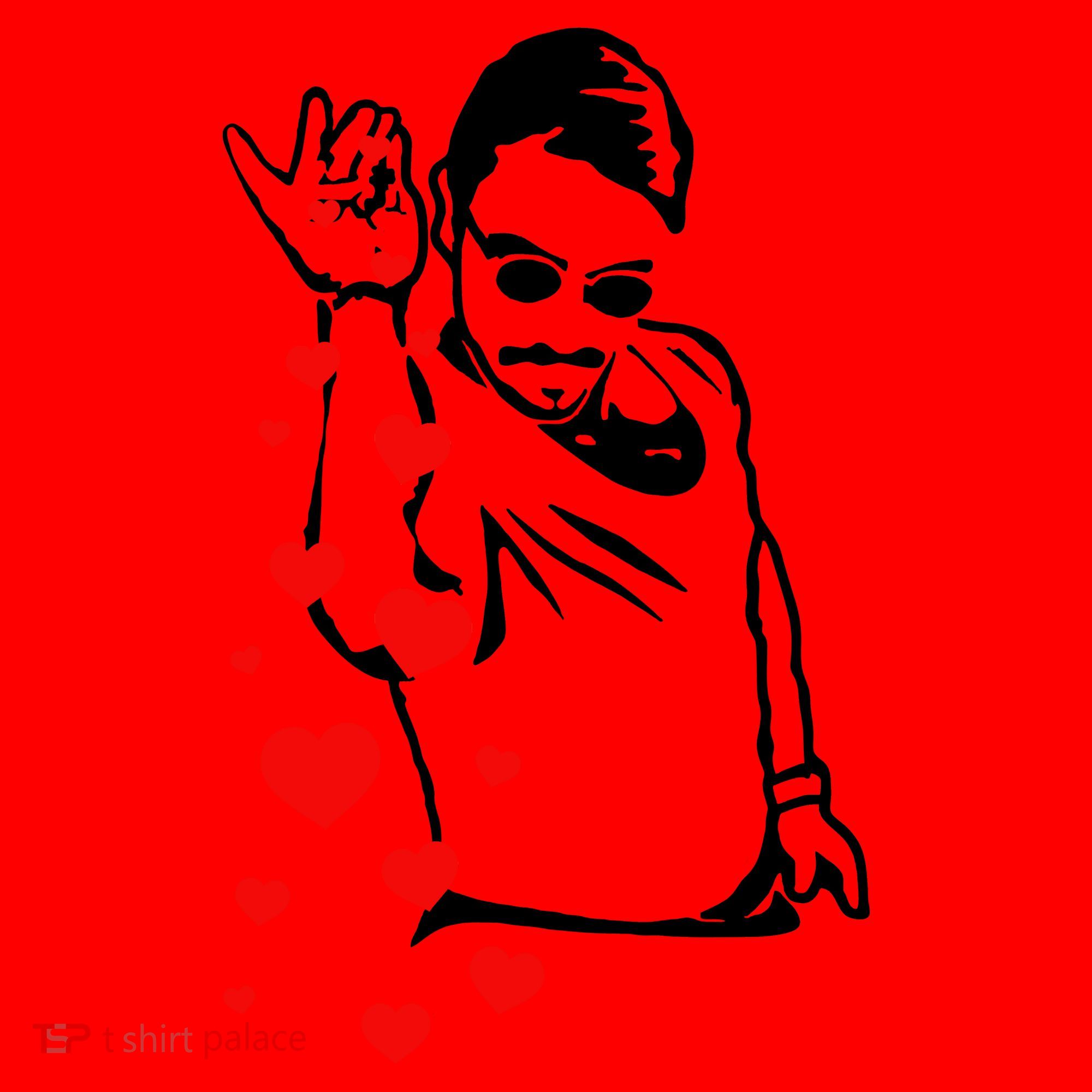 Salt Bae Valentines Day Santa Hat
