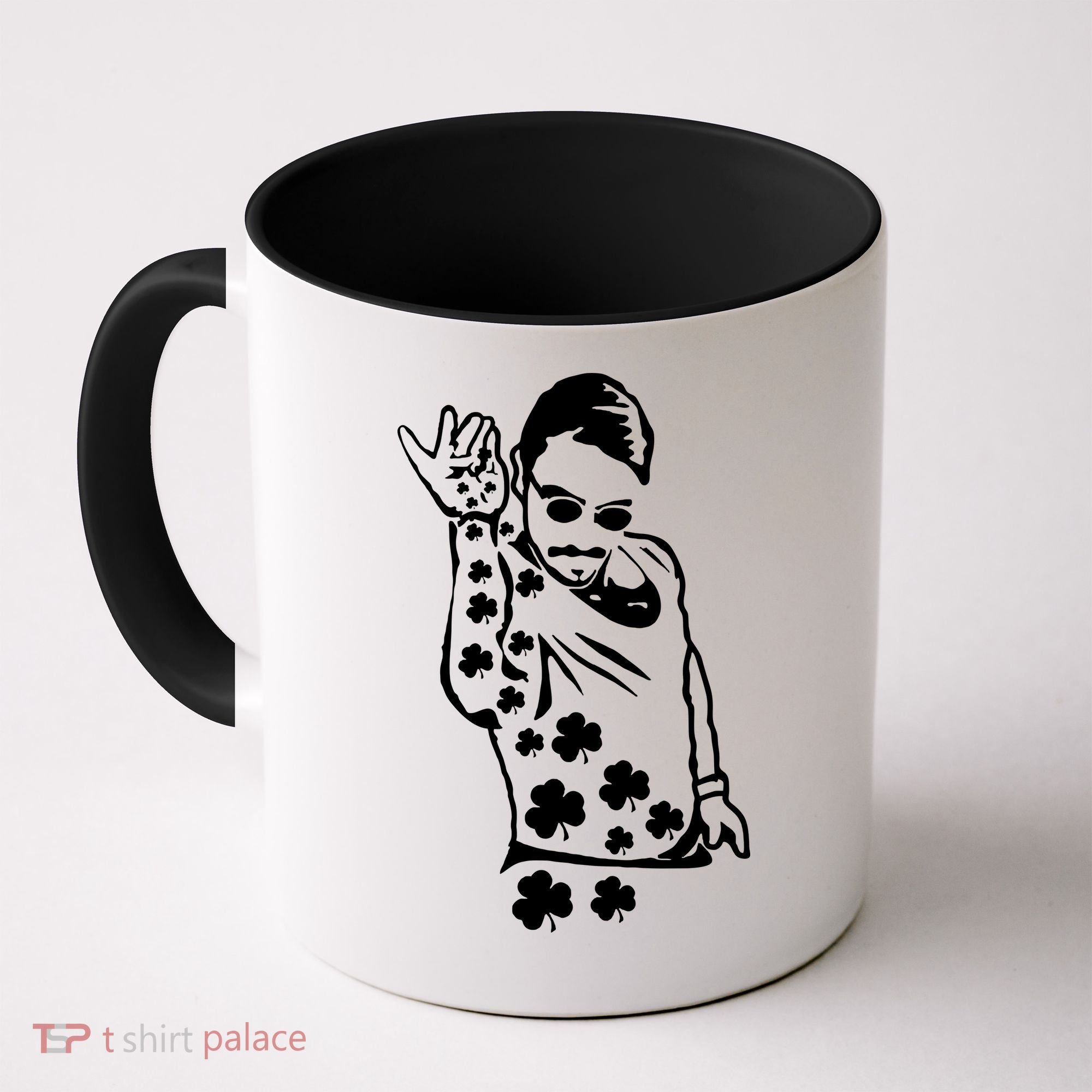 Salt Bay Guy Irish Clovers Funny Meme St. Patrick's Day Coffee Mug