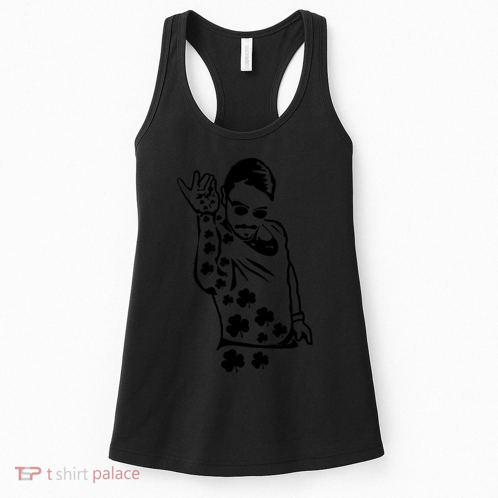Salt Bay Guy Irish Clovers Funny Meme St. Patrick's Day Women's Tank Top