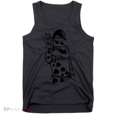 Salt Bay Guy Irish Clovers Funny Meme St. Patrick's Day Tank Top