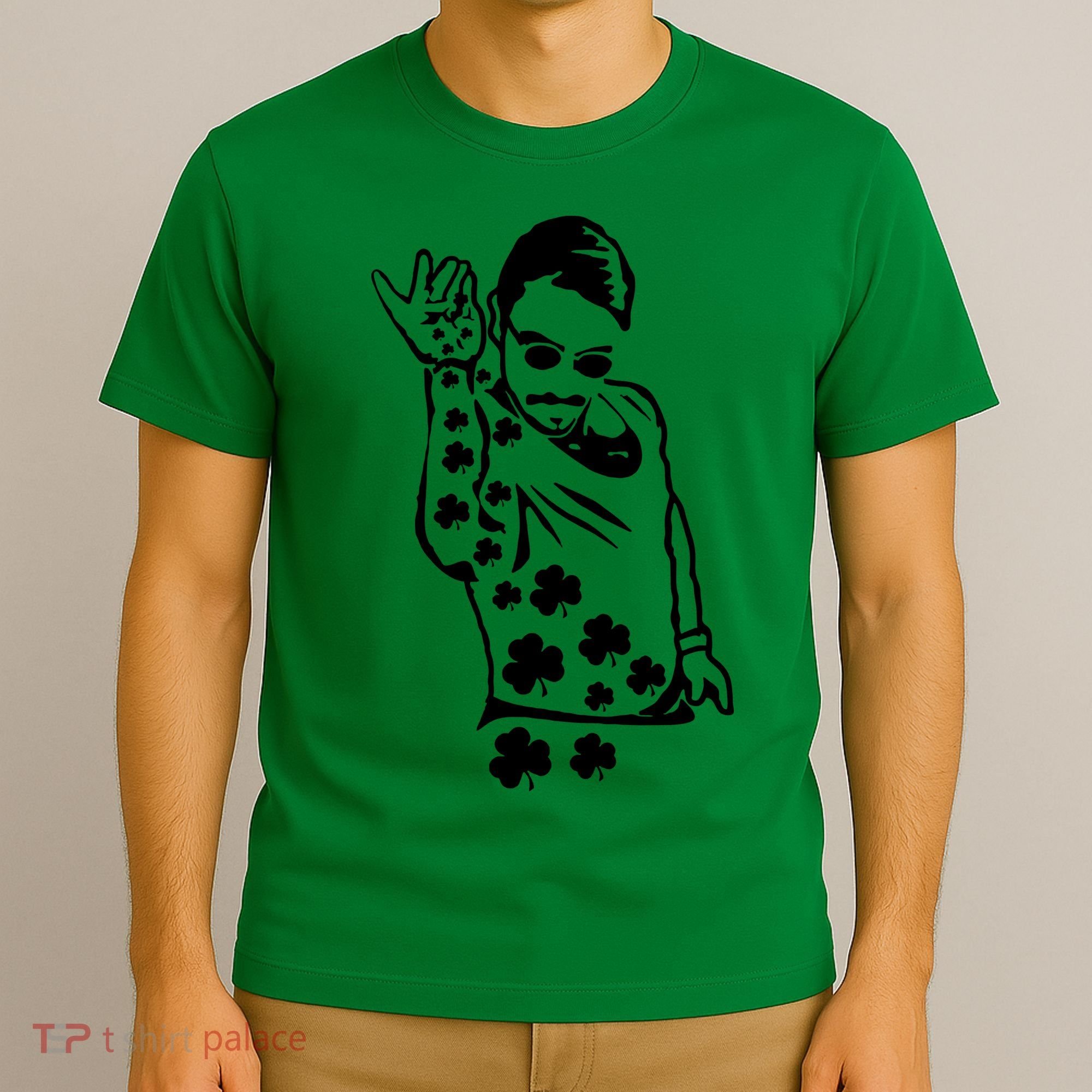 Salt Bay Guy Irish Clovers Funny Meme St. Patrick's Day T-Shirt
