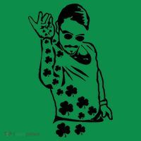 Salt Bay Guy Irish Clovers Funny Meme St. Patrick's Day Baby Bodysuit thumb 2