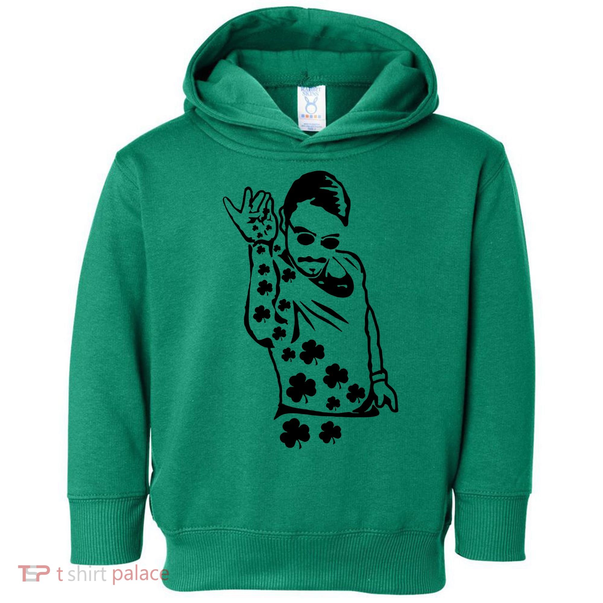 Salt Bay Guy Irish Clovers Funny Meme St. Patrick's Day Toddler Hoodie