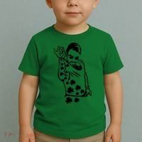 Salt Bay Guy Irish Clovers Funny Meme St. Patrick's Day Toddler T-Shirt thumb 2