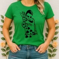 Salt Bay Guy Irish Clovers Funny Meme St. Patrick's Day Women's T-Shirt thumb 2