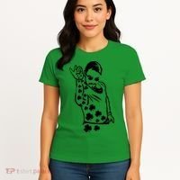Salt Bay Guy Irish Clovers Funny Meme St. Patrick's Day Women's T-Shirt thumb 4