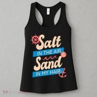 Salt In The Air And Sand In My Hair Women's Tank Top thumb 3