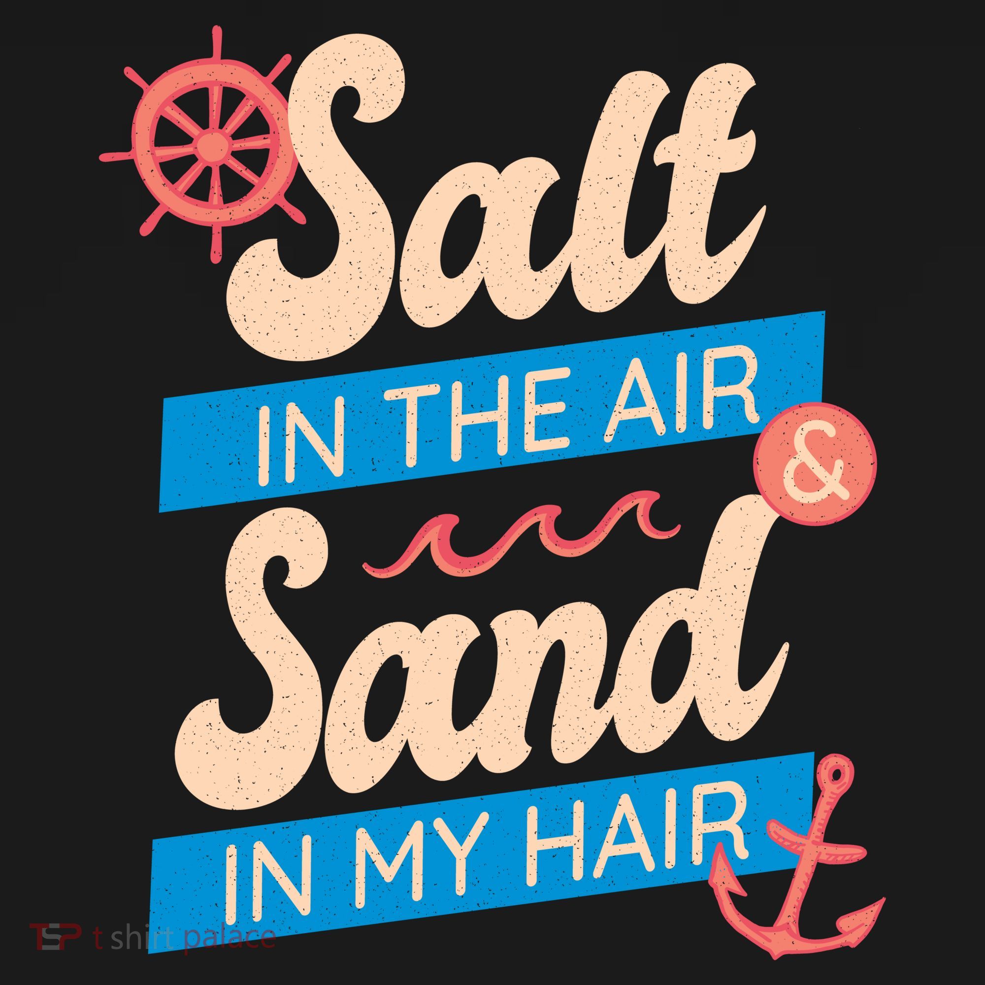 Salt In The Air And Sand In My Hair Tank Top