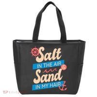Salt In The Air And Sand In My Hair Tote Bag thumb 0