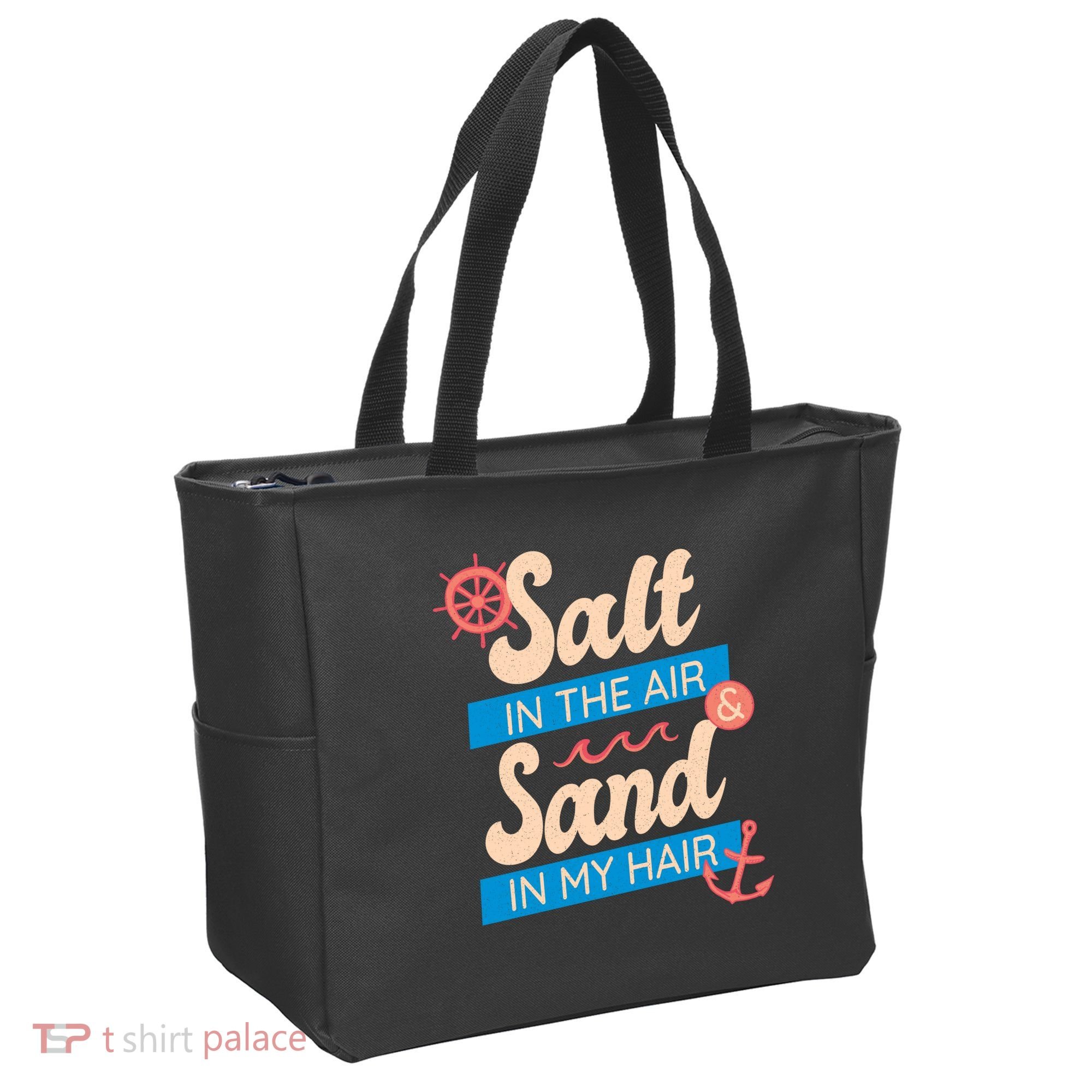 Salt In The Air And Sand In My Hair Tote Bag