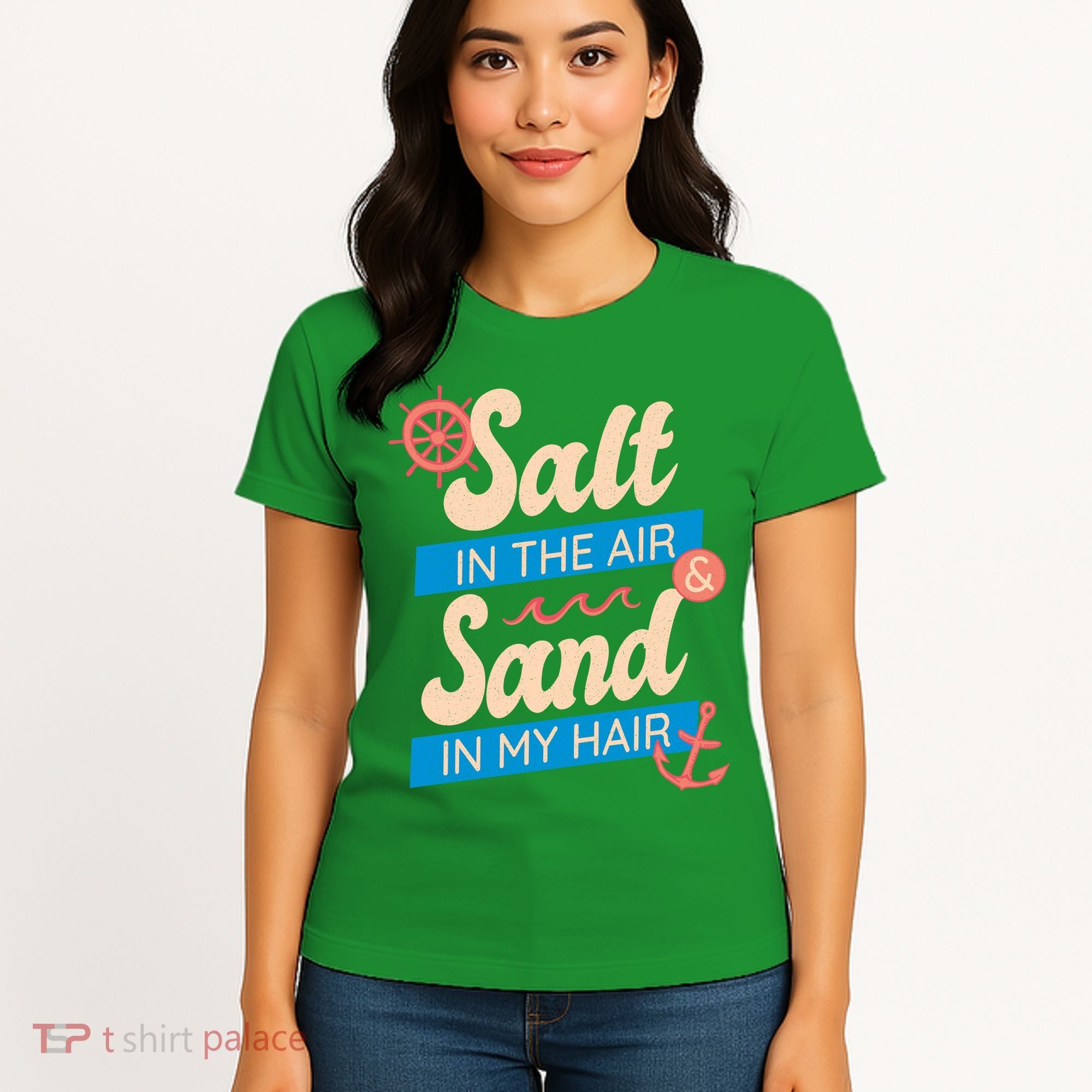 Salt In The Air And Sand In My Hair Women's T-Shirt