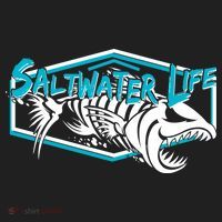Saltwater Life Fish Skeleton Logo Tumbler thumb 3