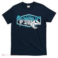 Saltwater Life Fish Skeleton Logo T-Shirt thumb 0