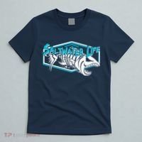 Saltwater Life Fish Skeleton Logo T-Shirt thumb 5