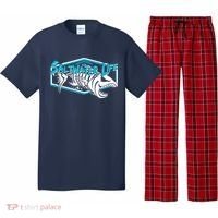 Saltwater Life Fish Skeleton Logo Pajama Set thumb 0