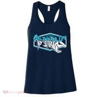 Saltwater Life Fish Skeleton Logo Women's Tank Top thumb 0