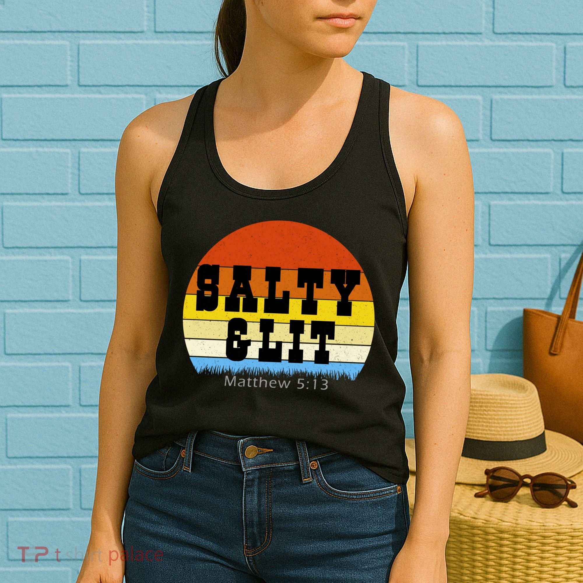SALTY AND LIT  Women's Tank Top