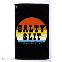 SALTY AND LIT  Golf Towel thumb 0