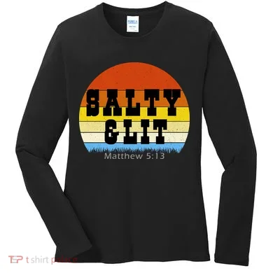 SALTY AND LIT  Women's Long Sleeve Shirt