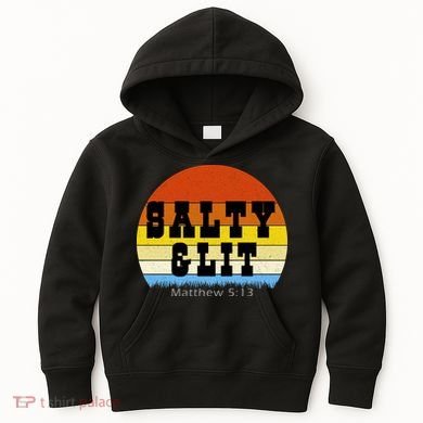 SALTY AND LIT  Kids Hoodie