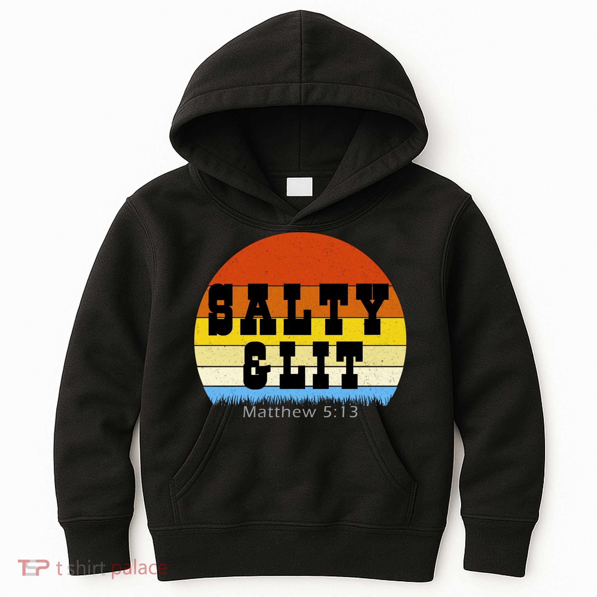 SALTY AND LIT  Kids Hoodie