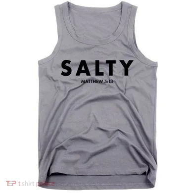 Salty Matttew 5:13 Tank Top