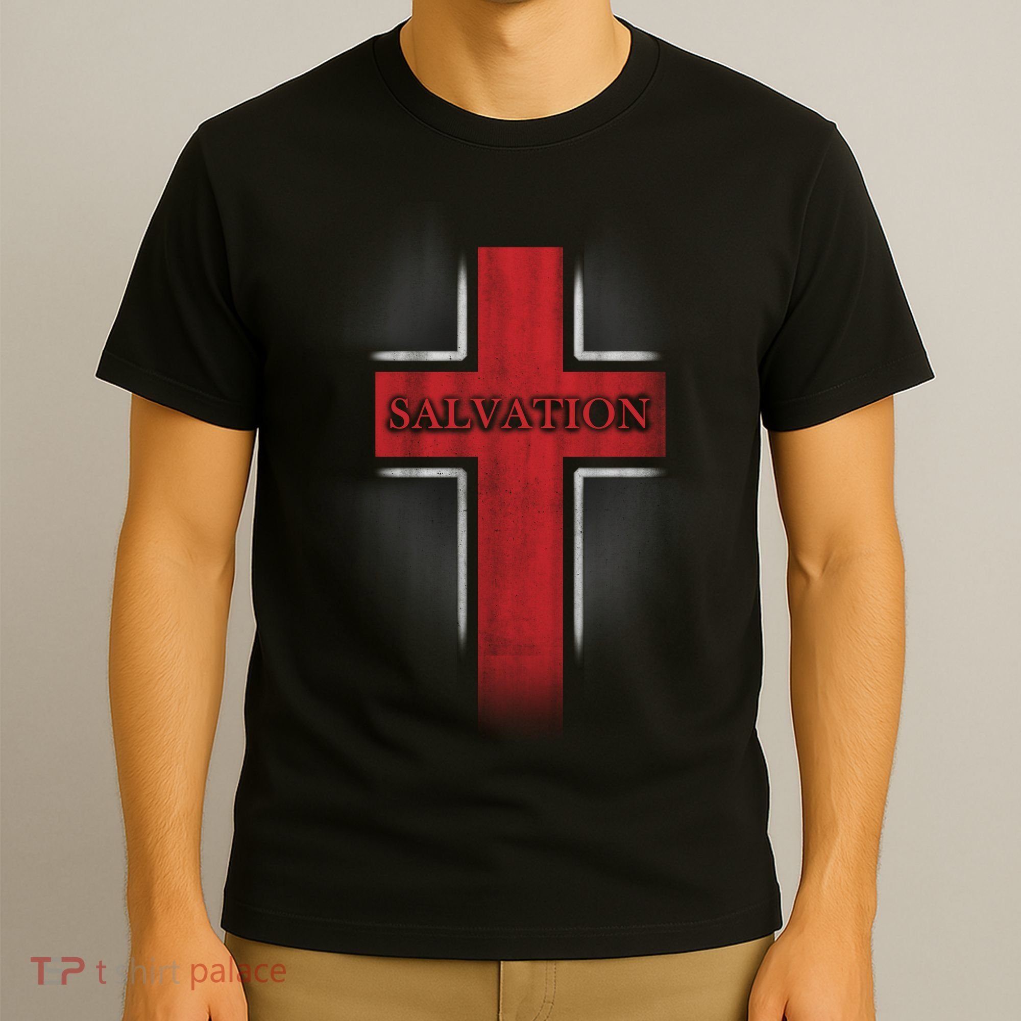 Salvation Christian Cross T-Shirt
