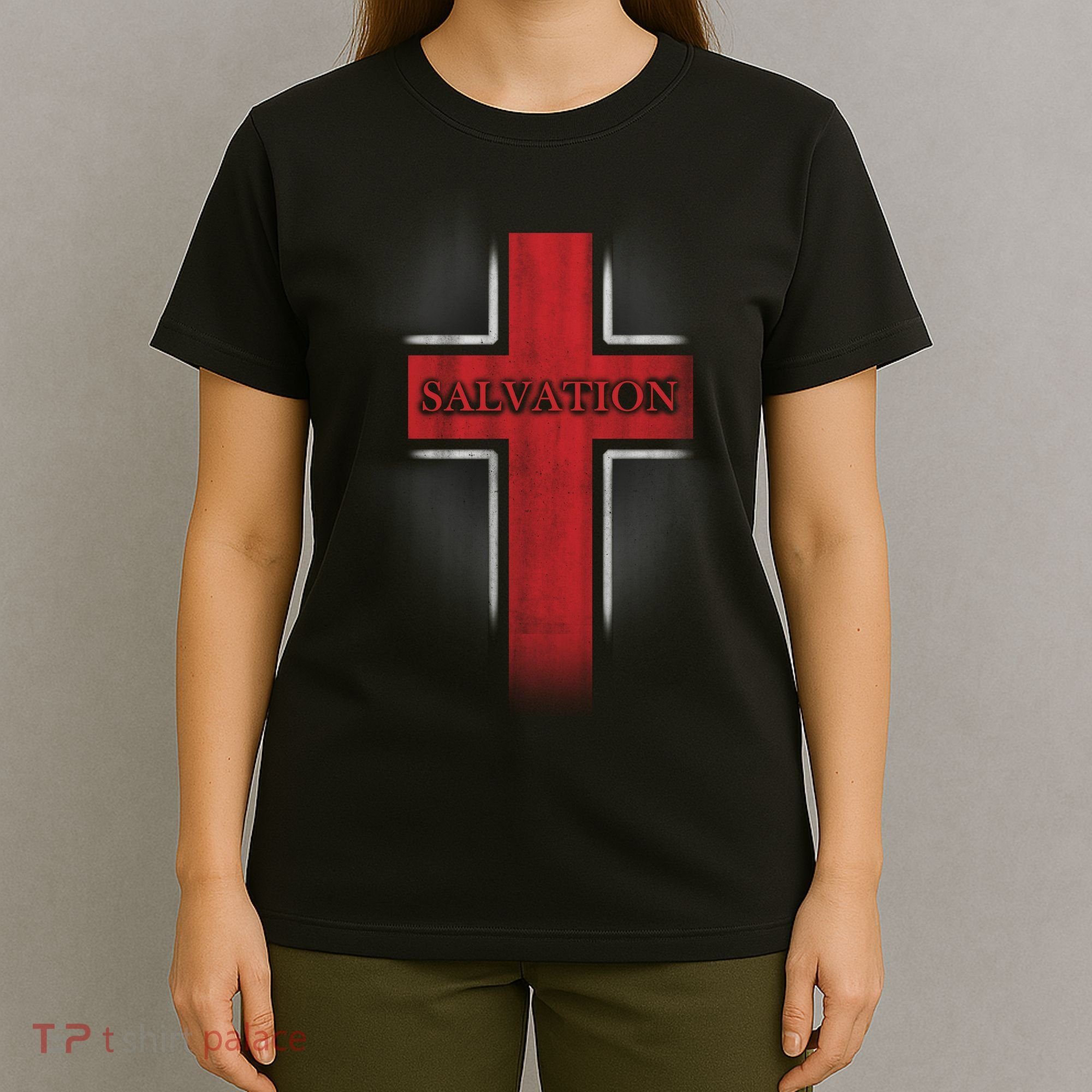 Salvation Christian Cross T-Shirt