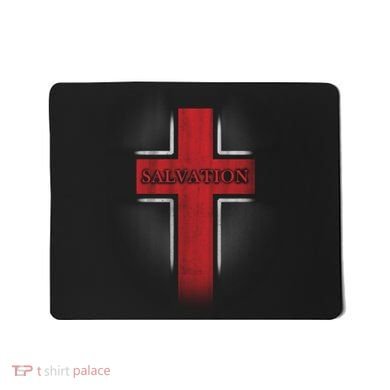 Salvation Christian Cross Mousepad