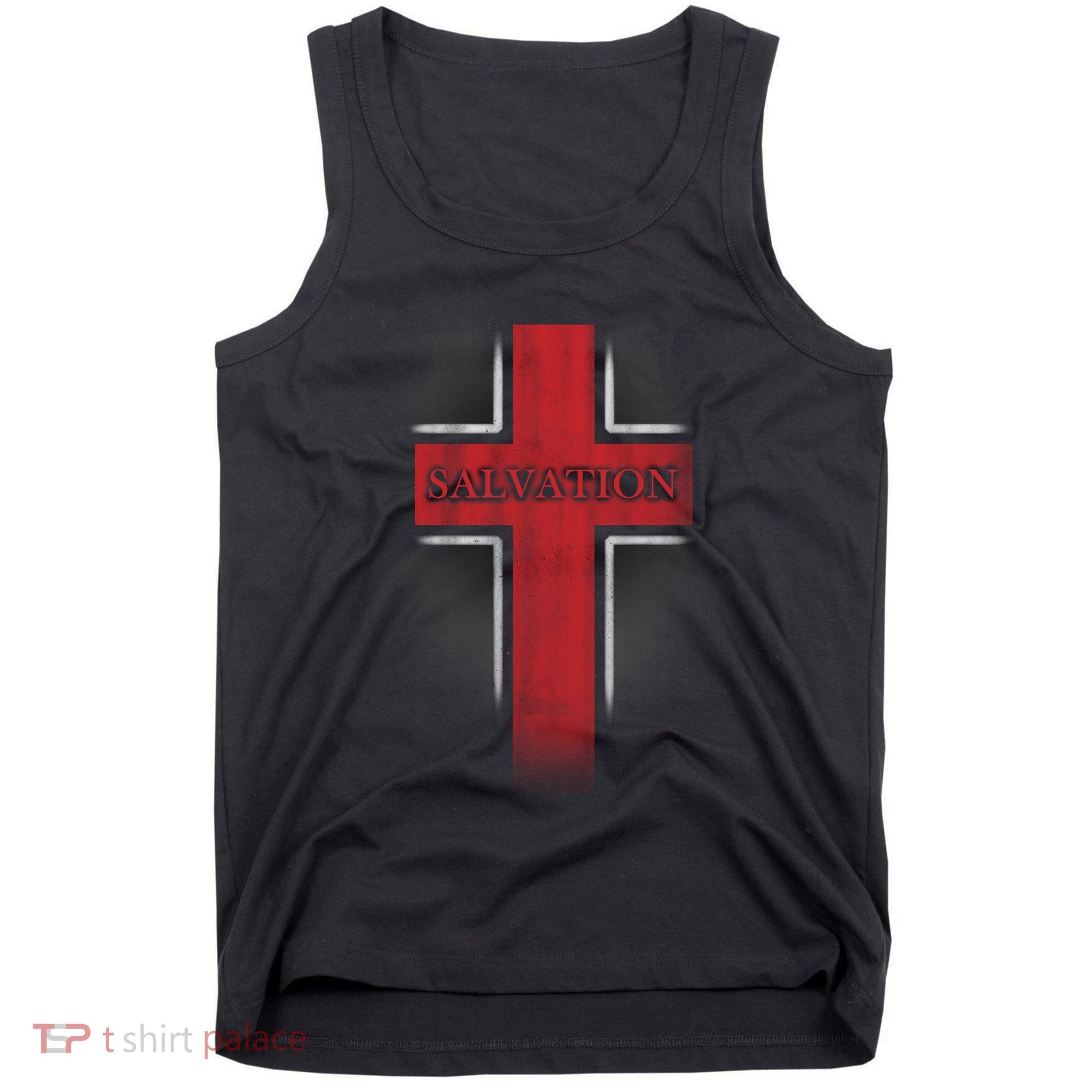 Salvation Christian Cross Tank Top