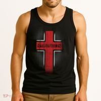 Salvation Christian Cross Tank Top thumb 3