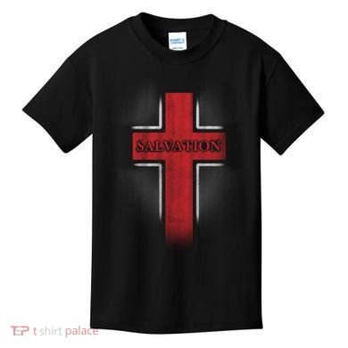 Salvation Christian Cross Kids T-Shirt