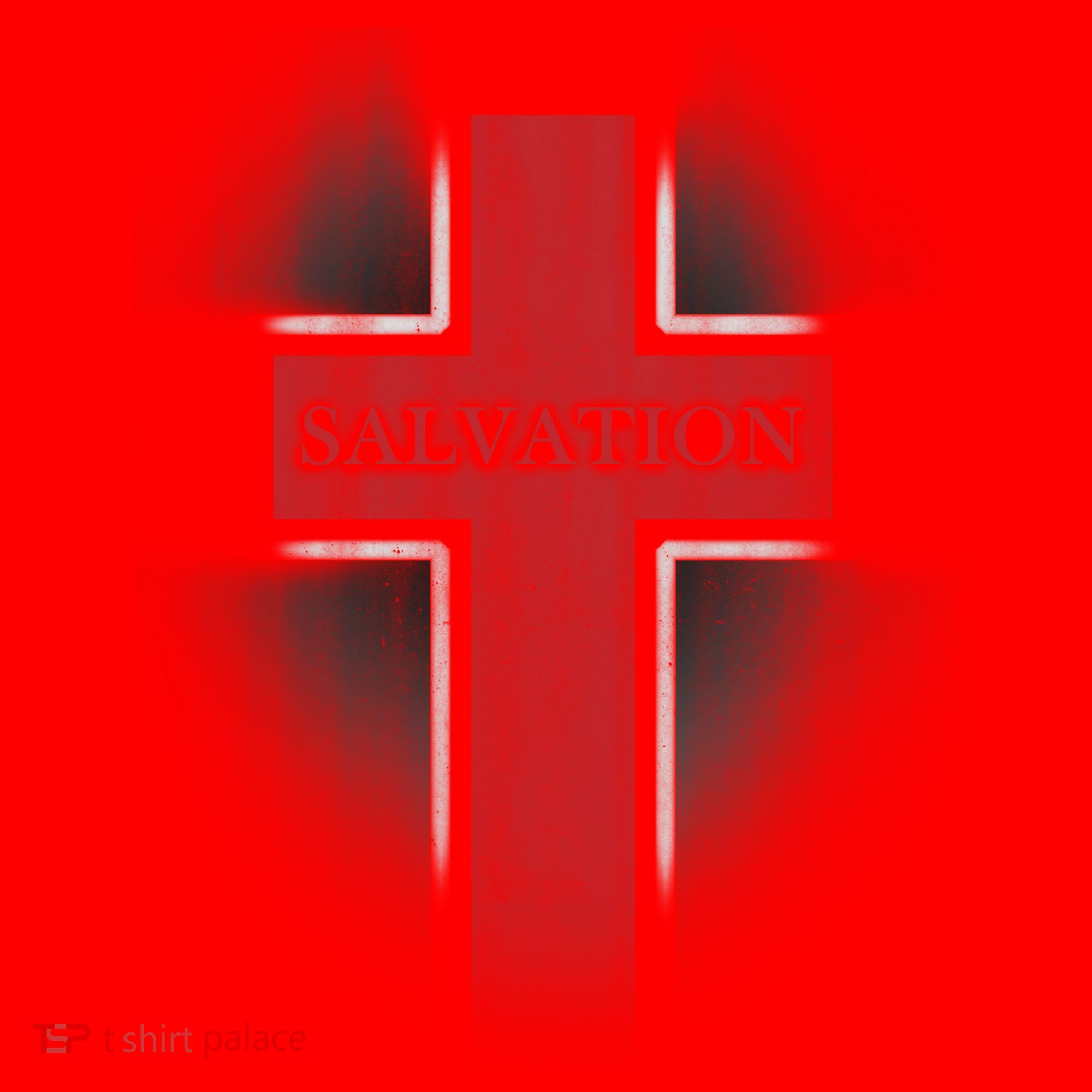 Salvation Christian Cross Santa Hat
