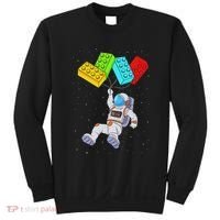 Space Astronaut Master Builder Building Blocks Sweatshirt thumb 0