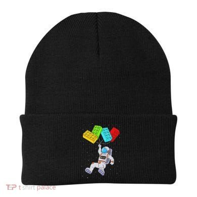 Space Astronaut Master Builder Building Blocks Beanie