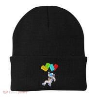 Space Astronaut Master Builder Building Blocks Beanie thumb 0