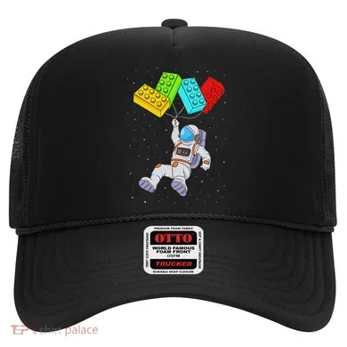 Space Astronaut Master Builder Building Blocks Hat