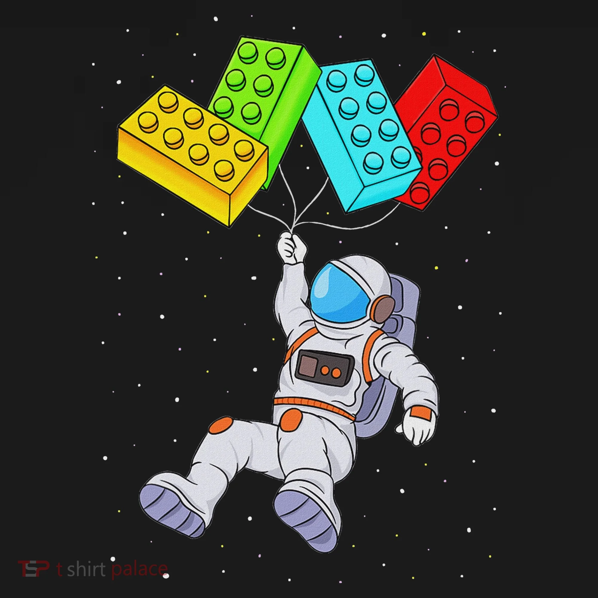Space Astronaut Master Builder Building Blocks Visor
