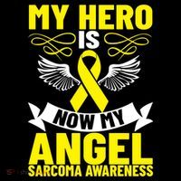 Sarcoma Awareness My Hero Is Now My Angel Sarcoma Cancer Meaningful Gift Coffee Mug thumb 5