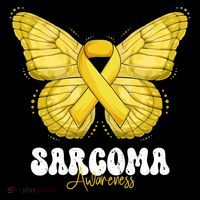 Sarcoma Awareness Month Yellow Ribbon Butterfly Gift Coffee Mug thumb 5